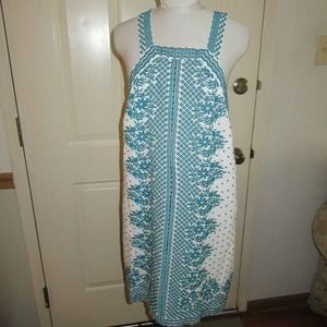 Natalie Embroidered Shift Dress By Maeve Anthropologie SZ 12